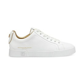 ダナキャラン レディース スニーカー シューズ Women's Donna Lace Up Sneakers Bright White
