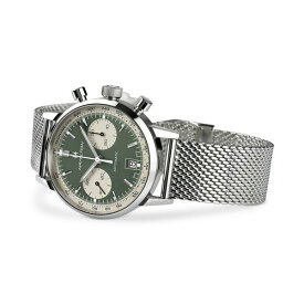 ハミルトン レディース 腕時計 アクセサリー Men's Swiss Intra-Matic Chronograph H Stainless Steel Mesh Bracelet Watch 40mm Stainless Steel