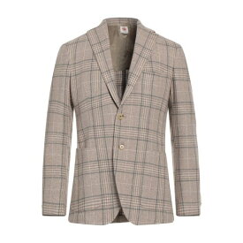 【送料無料】 ルイジ ボレッリ ナポリ メンズ ジャケット＆ブルゾン アウター Blazers Grey