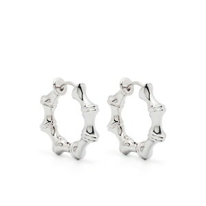 �G�f�B�[�{���S ���f�B�[�X �s�A�X���C�������O �A�N�Z�T���[ Bambu hoop earrings Silver