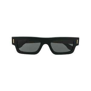 ���g���X�[�p�[�t���[�`���[ �����Y �T���O���X�E�A�C�E�F�A �A�N�Z�T���[ Square-frame tinted sunglasses Black
