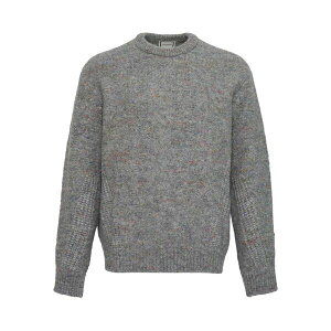 �E�[�����~ �����Y �j�b�g&�Z�[�^�[ �A�E�^�[ M䩘Rlange-effect knitted sweater Grey