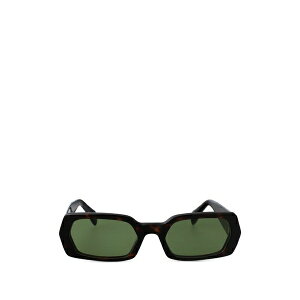 ���g���X�[�p�[�t���[�`���[ �����Y �T���O���X�E�A�C�E�F�A �A�N�Z�T���[ L'altro geometric-frame sunglasses Brown