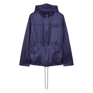 �|�[�c 1961 ���f�B�[�X �W���P�b�g���u���]�� �A�E�^�[ Ocean breeze hooded-drawstring jacket Blue