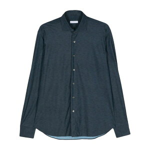 �I���A�� �����Y �V���c �g�b�v�X Long-sleeves m䩘Rlange shirt Blue