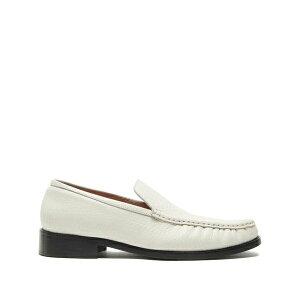 �A�N�l �X�g�D�f�B�I�Y �����Y �X���b�|���E���[�t�@�[ �V���[�Y Leather loafers White