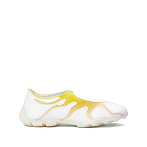 �����{�[ ���f�B�[�X �X�j�[�J�[ �V���[�Y Wave-patterned slip-on sneakers White