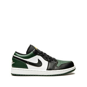 �W���[�_�� �����Y �X�j�[�J�[ �V���[�Y Jordan 1 low green toe sneakers Green