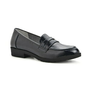 NtoCzCg}Ee fB[X Xb|E[t@[ V[Y Women's Galah Block Heel Loafer Navy, Patent