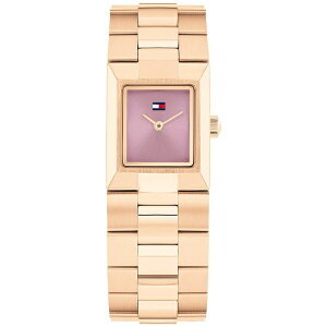 g~[ qtBK[ fB[X uXbgEoOEANbg ANZT[ Women's Quartz Rose Gold Tone Stainless Steel Bracelet Watch, 20.50mm x 25.20mm Plum