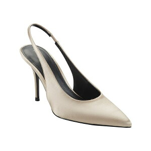 }[NEtBbV[ fB[X pvX V[Y Women's Leynne Slingback Stiletto Pumps Light Natural