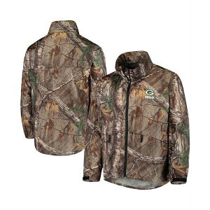 _ubN Y WPbgu] AE^[ Men's Realtree Camo Green Bay Packers Sportsman Waterproof Packable Full-Zip Jacket Green Camo