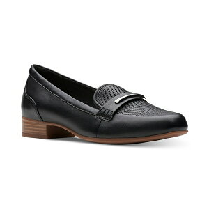 N[NX fB[X Xb|E[t@[ V[Y Women's Juliet Aster Slip On Loafer Flats Black Leather