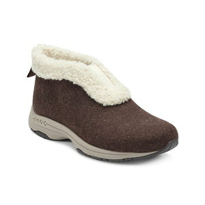 C[W[Xsbg fB[X Xb|E[t@[ V[Y Women's Treepose Cozy Slipper Booties Dark Brown Flannel