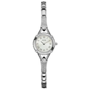 �Q�X ���f�B�[�X �u���X���b�g�E�o���O���E�A���N���b�g �A�N�Z�T���[ Watch, Women's Silver Tone Bracelet 22mm U0135L1 No Color