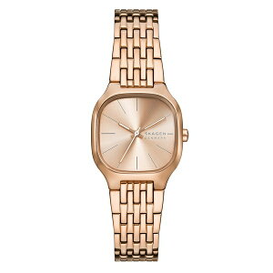 XJ[Q fB[X rv ANZT[ Women's Mellem Lille Quartz Three-Hand Rose Gold Stainless Steel Watch, 28mm Rose Gold