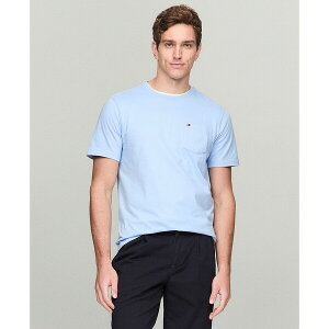 g~[ qtBK[ Y Vc gbvX Men's Essential Solid Pocket T-Shirt Vessel Blue