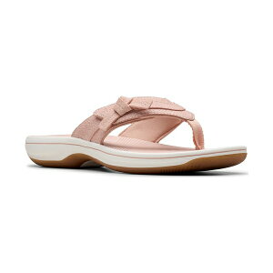 N[NX fB[X T_ V[Y Women's Cloudsteppers Breeze Dalia Rip Tape Sandals Blush Interest Synthetic