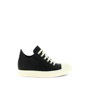 ���b�N�I�E�G���X ���f�B�[�X �X�j�[�J�[ �V���[�Y Python-effect hammered leather sneakers Black