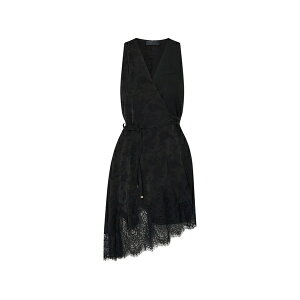 �����[�W���[ ���f�B�[�X �����s�[�X �g�b�v�X Short jacquard dress Black