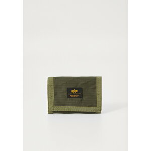 At@C_Xg[Y Y T_ V[Y COMBAT LABEL WALLET UNISEX - Wallet - dark olive