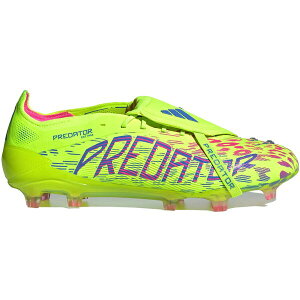 adidas AfB_X Y Xj[J[ yadidas Predator Elite Foldover Tongue FG Mystic Victory Packz TCY US_11.5(29.5cm) Lucid Lemon/Lucid Pink/Blue Fusion