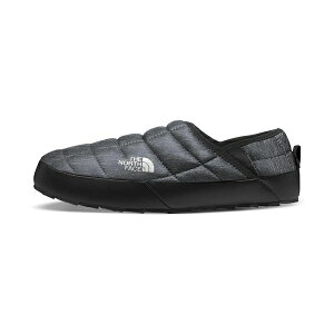 m[XtFCX Y Xb|E[t@[ V[Y Men's ThermoBall Traction Mule V Slippers Phantom Gray Heather Print/Black