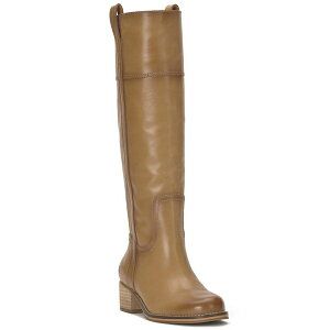 ���b�L�[�u�����h ���f�B�[�X �u�[�c �V���[�Y Women's Hybiscus Knee-High Riding Boots, Regular, Wide & Extra-Wide Calf Buttercream Leather