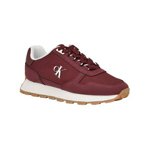 JoNC fB[X Xj[J[ V[Y Women's Taresa Logo Lace-Up Sneakers Dark Red
