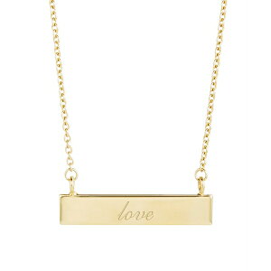 �u���b�N �A���h ���[�N ���f�B�[�X �l�b�N���X�E�`���[�J�[�E�y���_���g�g�b�v �A�N�Z�T���[ Inspirational Bar Necklace Gold C