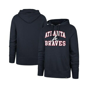 47uh Y p[J[EXEFbgVc AE^[ Men'sNavy Atlanta Braves Big Tall Velocity Fleece Pullover Hoodie Navy