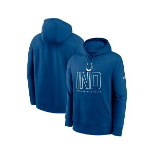iCL Y p[J[EXEFbgVc AE^[ Men's Royal Indianapolis Colts Busted Play Club Fleece Pullover Hoodie Royal