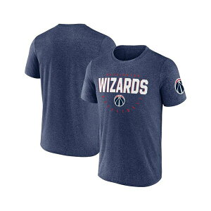���S �A�X���`�b�N �����Y T�V���c �g�b�v�X Men's Heather Navy Washington Wizards Block Practice Performance T-Shirt Heather Navy
