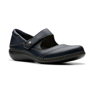 N[NX fB[X T_ V[Y Women's Collection Ashland Elayne Closed Toe Shoes Navy Tumbled Leather