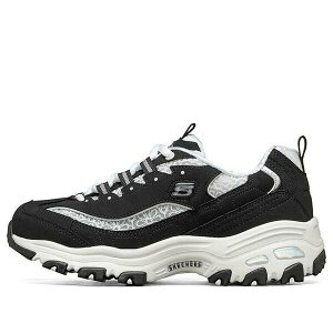 Skechers XPb`[Y fB[X Xj[J[ y(WMNS) Skechers D Lites 1.0 Fashion Running Shoes Black/White 149250-BKWz TCY US_7(24.0cm)