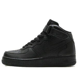 Nike iCL fB[X Xj[J[ y(WMNS) Nike Air Force 1 '07 Mid 'Black' 366731-001z TCY US_5.5(22.5cm)