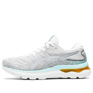 ASICS AVbNX fB[X Xj[J[ y(WMNS) ASICS Gel-Nimbus 24 'White Pure Silver' 1012B201-100z TCY US_5(22.0cm)