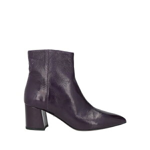 �y���������z �n�[�����g & �u���C�� ���f�B�[�X �u�[�c �V���[�Y Ankle boots Purple