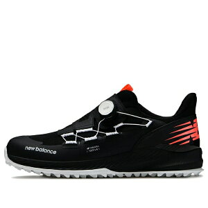 New Balance j[oX Y Xj[J[ yNew Balance FuelCell 1001 Golf Shoes 'Black Red' UGS1001Bz TCY US_9(27.0cm)