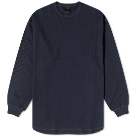 ダイワ メンズ Tシャツ トップス DAIWA Long Sleeve Tech Thermal Crew Blue