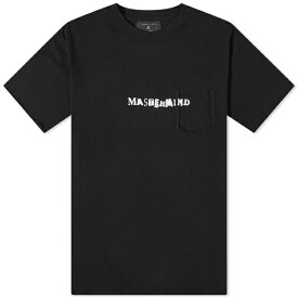ジョン・エリオット メンズ Tシャツ トップス John Elliott x MASTERMIND JAPAN Distress Lucky Pocket T-Shir Black
