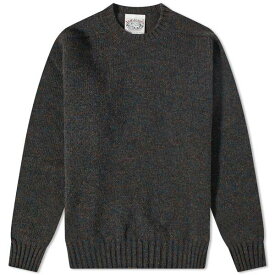 ジャミーソンズ オブ シェトランド メンズ ニット&セーター アウター Jamieson's of Shetland Crew Knit Pink