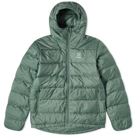 ホグロフス メンズ ジャケット＆ブルゾン アウター Haglfs Bield Hooded Down Jacket Green