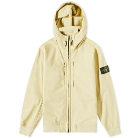 ストーンアイランド メンズ ジャケット＆ブルゾン アウター Stone Island Soft Shell-R Hooded Jacket Neutrals