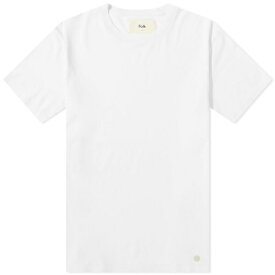 フォーク メンズ Tシャツ トップス Folk Assembly T-Shirt White