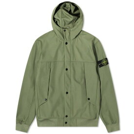 ストーンアイランド メンズ ジャケット＆ブルゾン アウター Stone Island Soft Shell-R Hooded Jacket Green