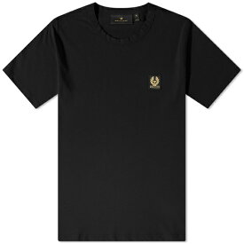 ベルスタッフ メンズ Tシャツ トップス Belstaff Patch Logo T-Shirt Black