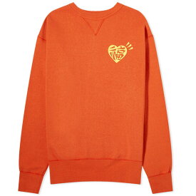 ヒューマンメイド メンズ パーカー・スウェットシャツ アウター Human Made Dragon Heart Sweatshirt Blue