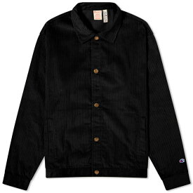 チャンピオン リバース ウィーブ メンズ ジャケット＆ブルゾン アウター Champion Reverse Weave Corduroy Shirt Jacket Black
