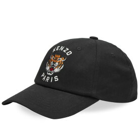 ケンゾー メンズ 帽子 アクセサリー Kenzo Tiger Cap Black